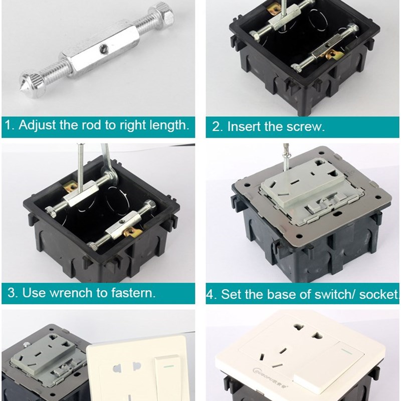 10 Pairs 86/118 Type Repair Lod Wall Switch Cassette Lower C-封面