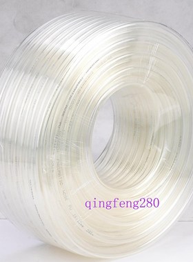 100米透明PU16X12气动软管蓝色气线内径12外径16MM红PU气管16*12