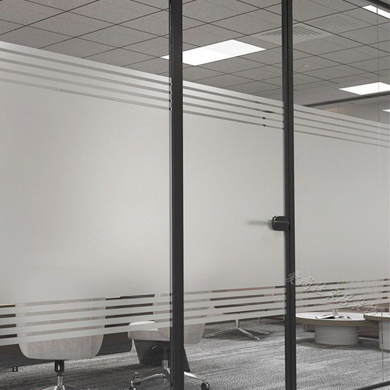 办公室玻璃贴膜磨砂玻璃贴纸会议室防窥膜条纹静电隔断镂空门贴大,家居饰品,玻璃膜/贴,淘宝优惠券,粉丝福利购,淘宝优惠卷