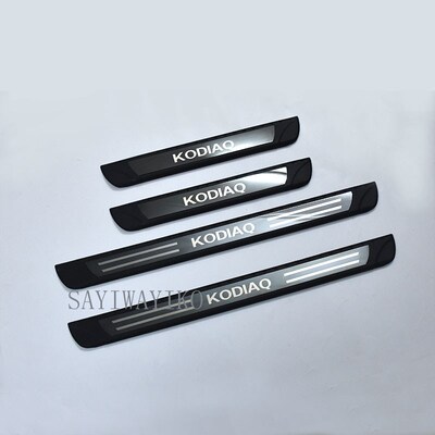 FIT For Skoda Kodiaq 2017 2018 2019 Accessories car door sil