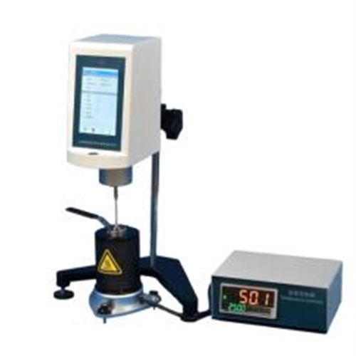 触摸屏数显布氏粘度计带温控加热炉沥青热熔胶高温熔材料动力粘度