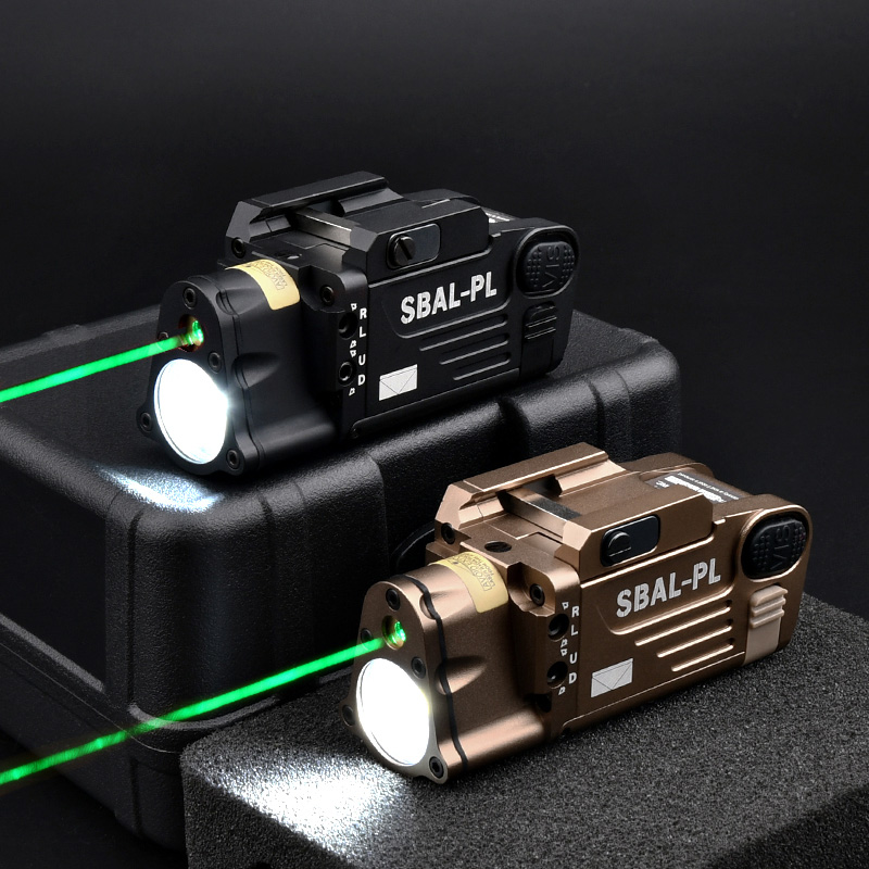金属战术手电强光爆闪SBAL镭射指示器tp9M激光灯下挂手电筒红外线