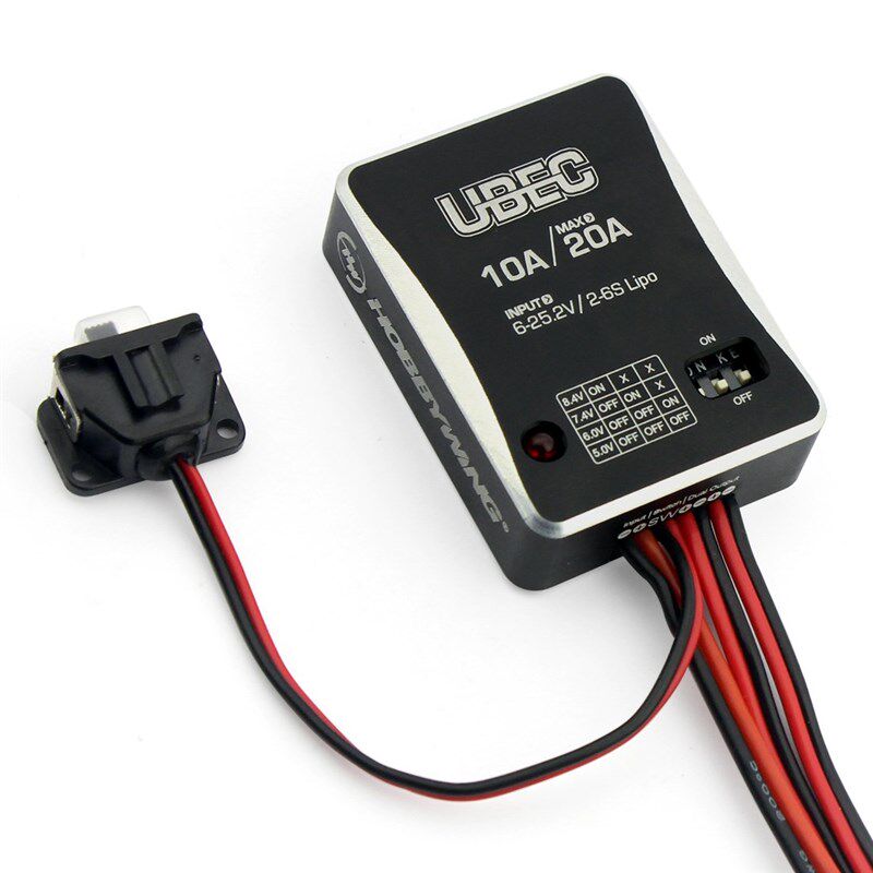 Hobbywing 10A 2 6S UBEC Module UBEC 10A External BEC Switch_虎窝淘