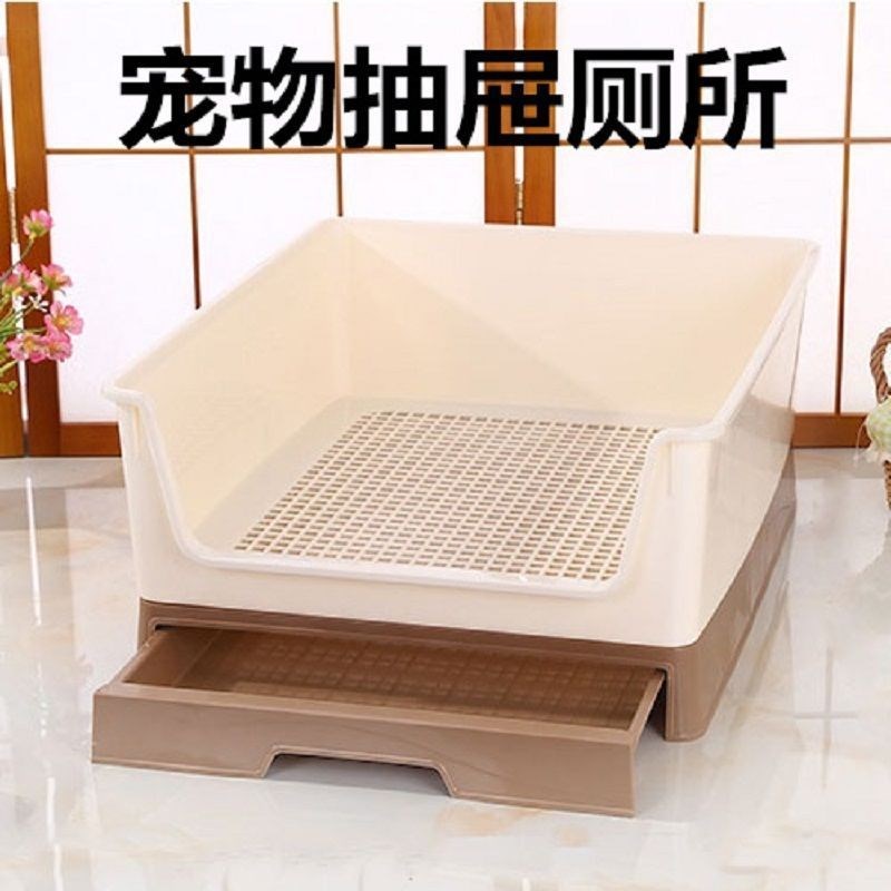 狗狗厕所狗厕所次所托盘防踩屎防溅抽屉式训练拉屎神器除臭大号