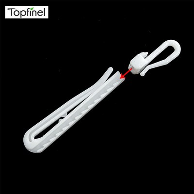Topfinel Plastic Curtain Hook High Quality Fasteners for Cur