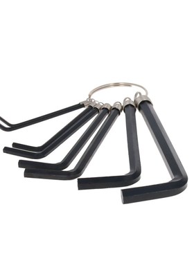 Utoolmart Hex Key Allen Wrench Set Nickel/Chromium Plating 4