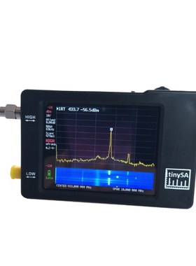 tinySA 手持频谱分析仪 r支持PC连接 100kHz-350MHz 信号发生器