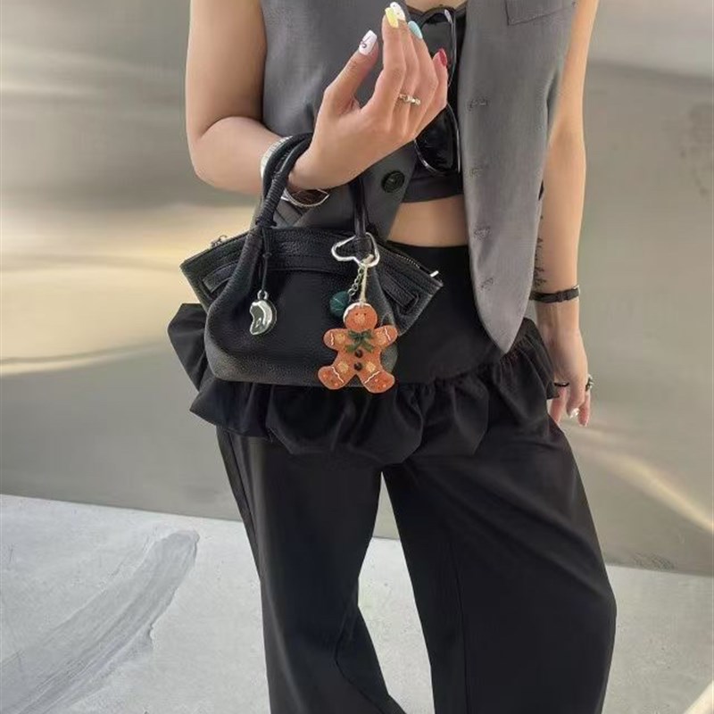 罗耶尔葵尔女包潮流菜篮子时尚手提新款单肩肩斜Q挎包云朵包8912