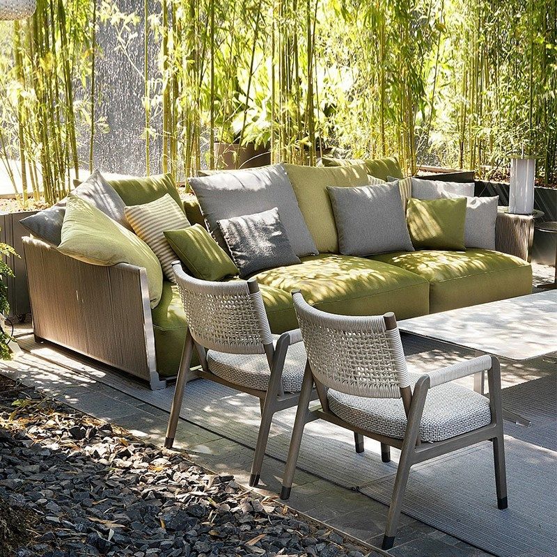 户外沙发庭院阳光房不锈钢绳编沙发别墅花园家具定制简约藤编露天,住宅家具,户外沙发,淘宝优惠券,粉丝福利购,淘宝优惠卷