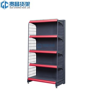 广西超市货架便利店货架双面货架端头架顶头架含侧网端头商品展架