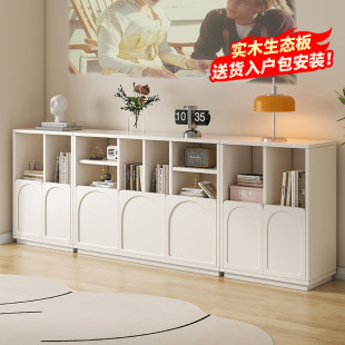 电视柜书架落地自由组合书柜客厅现代简约家用收纳置物收纳柜一体