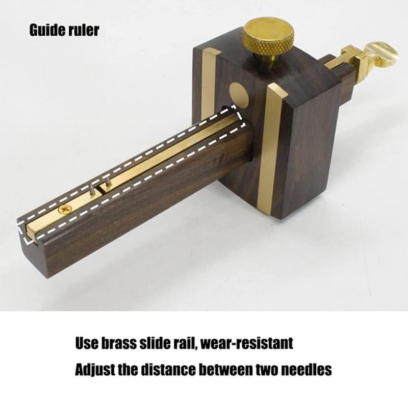 推荐Mortise Gauge- Woodworking Scriber Marking Gauge, Wood