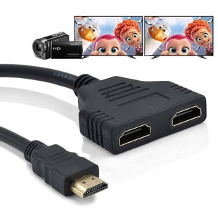 Male Converter HDMI Adapter Splitter Cable 1080P Female