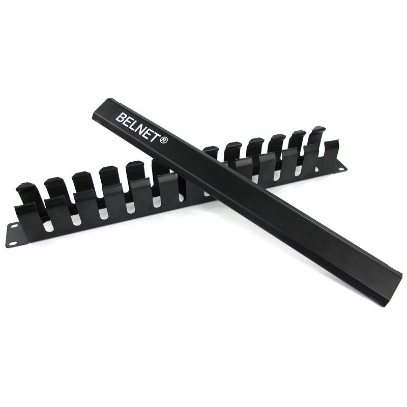 RJ45 Ethernet Cable Manager organizer 1 19'' Inch metal with