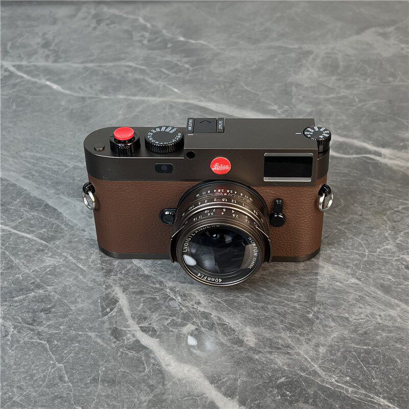 复古徕卡深咖色相机模型版本收藏摆件样L板房展示品装饰道具模型