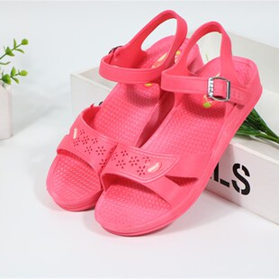 女凉鞋平a底防滑纱厂工作鞋防滑学生凉鞋车间鞋 四季孕妇学生鞋夏