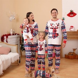 Mother Look Daughter Father 速发Family Sleepwear Kids Baby