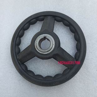 Z3063X20摇臂钻手轮r沈阳中捷63钻床主轴箱胶木小手轮内孔25键槽5