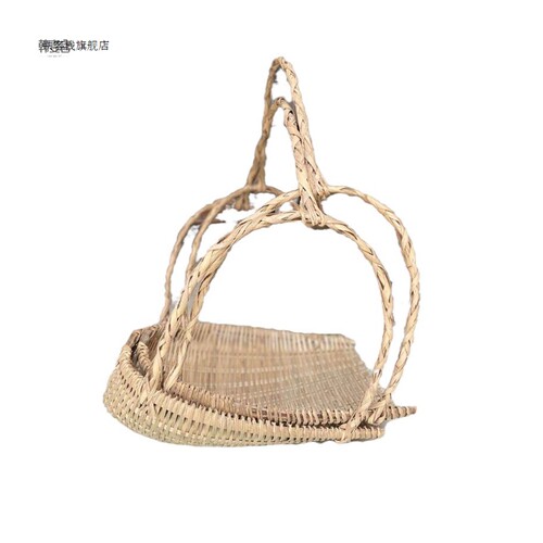 新款竹编筲箕农用建筑手工垃圾挑土粪箕畚箕畚斗挑菜筐箩筐篼箢箕