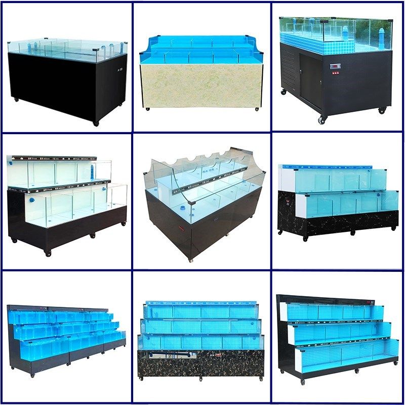 海鲜池商用制冷机一体超市鱼缸定制饭店鱼池移动海鲜缸贝类池,宠物/宠物食品及用品,海鲜缸/大型异形缸,淘宝优惠券,粉丝福利购,淘宝优惠卷