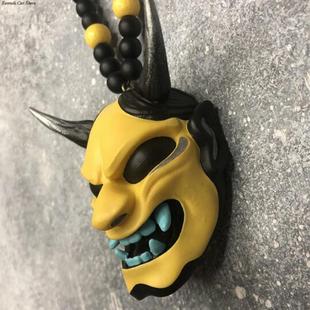 Oni Samurai Helmet Pendant 速发Japanese Car Hanging