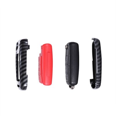 ABS Carbon fiber Car Remote Key Case Cover for VW Golf Bora