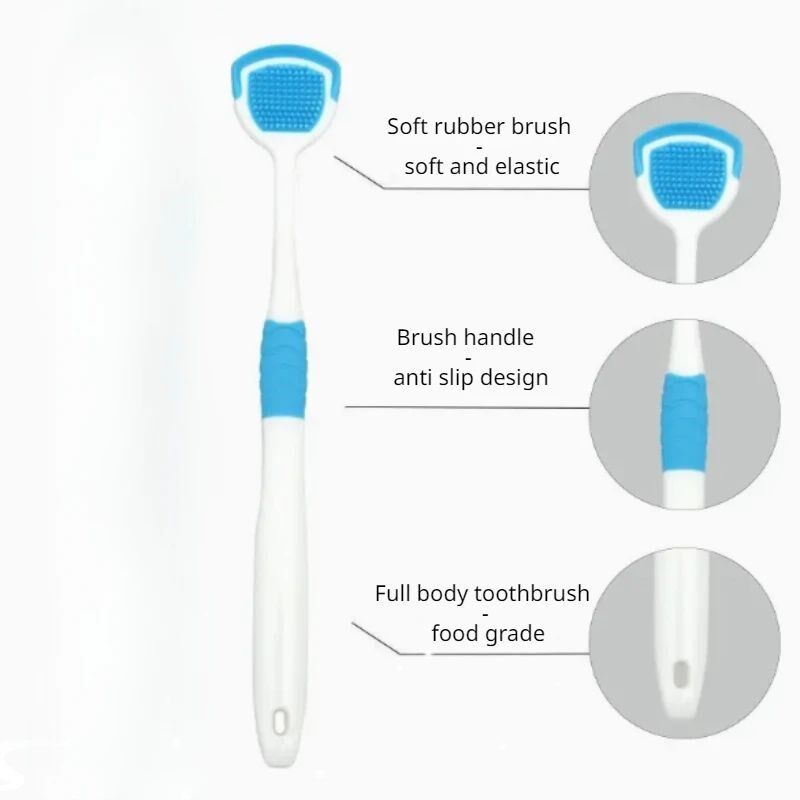 1pc Tongue Scraper for Adults Oral Hygiene Tool - Taobao product photo 4