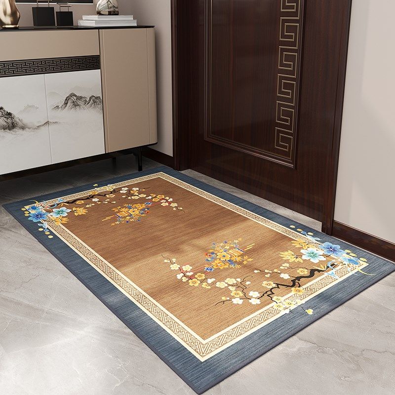 入户门地垫新中式耐脏除尘大门口进门脚垫可裁剪玄关地毯防滑门垫,居家布艺,入户地垫,淘宝优惠券,粉丝福利购,淘宝优惠卷