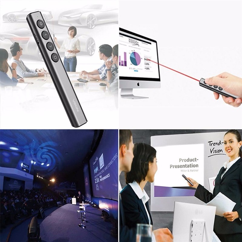 Wireless Presenter Remote-Control Slide Clicker Flip-Pen PPT