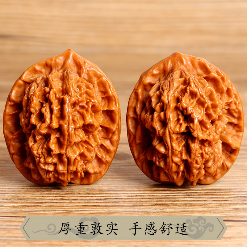 热销文玩把玩核桃金刚纹公子帽大刺核桃高抛狮子头涨手健身把玩球