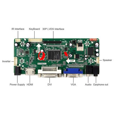 极速HDMI+DVI+VGA LCD Controller Board for 17.3'' N173HGE L11