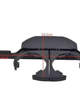 Car Left Seat Driving Console Retractable Drink Cup Holder