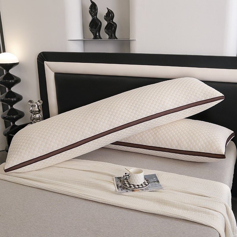 双人长枕头情侣夫妻长款一体套枕芯加长枕套1米5亲子长条枕1米8,床上用品,枕头/枕芯,淘宝优惠券,粉丝福利购,淘宝优惠卷