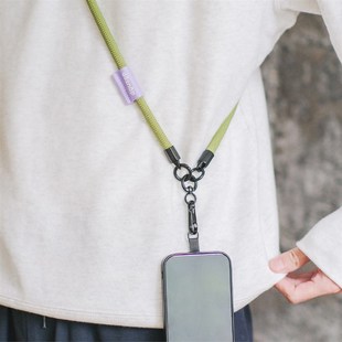 无早 | 瞌睡公园 户外可调节多功能耐用斜挎 撞色手机W挂绳 含挂