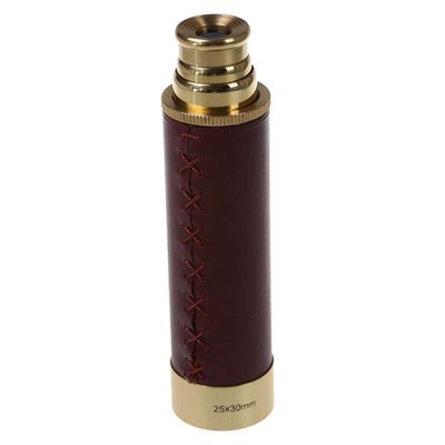 NEW Pocket telescope Brass 25x30 binoculars Monocular Teles