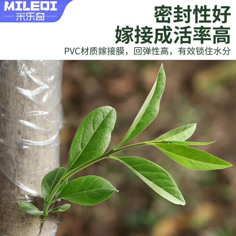 免打结嫁接膜加厚园林果树专用缠绕包扎带树枝保暖打包密封膜防