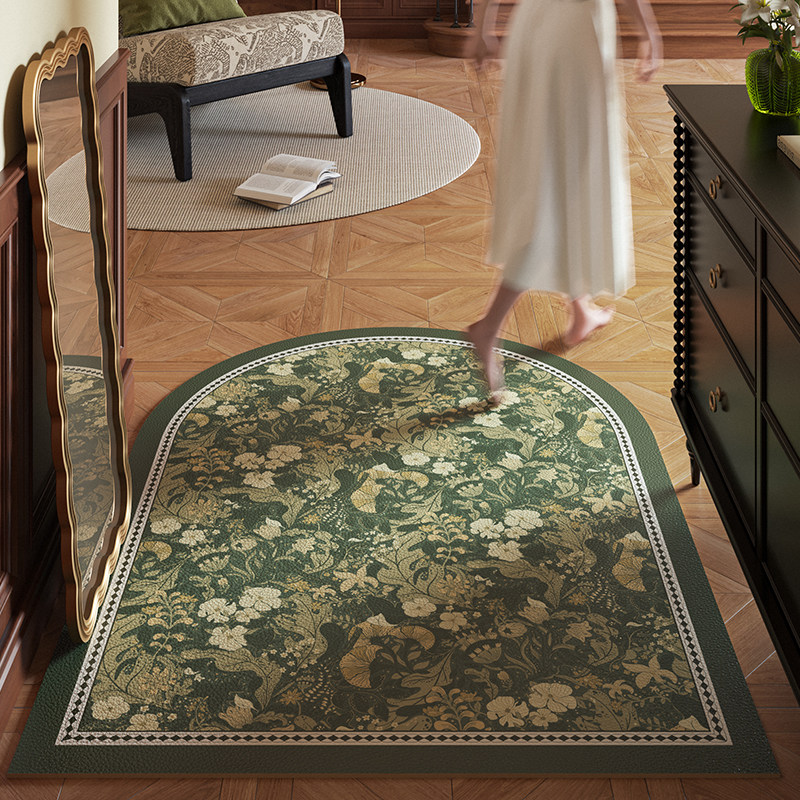 薇洛庄园田园风入户门垫皮革玄关防滑耐磨脚垫子踩脚地毯可定制,居家布艺,入户地垫,淘宝优惠券,粉丝福利购,淘宝优惠卷