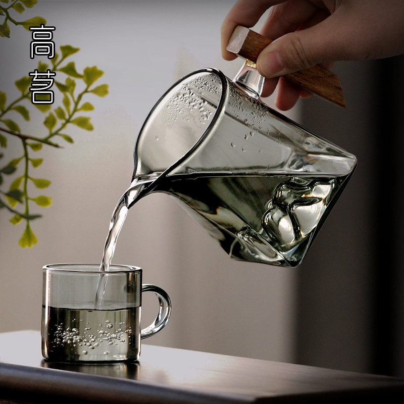 观山公道杯单个功道茶杯玻璃加厚功夫茶具配件倒茶公杯茶道分茶器,餐饮具,公道杯,淘宝优惠券,粉丝福利购,淘宝优惠卷