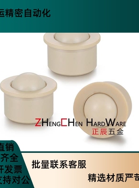 (PEEK) BCHJP7 9 r11 15 18 24 30插入 粘接型 压入式万向滚轮