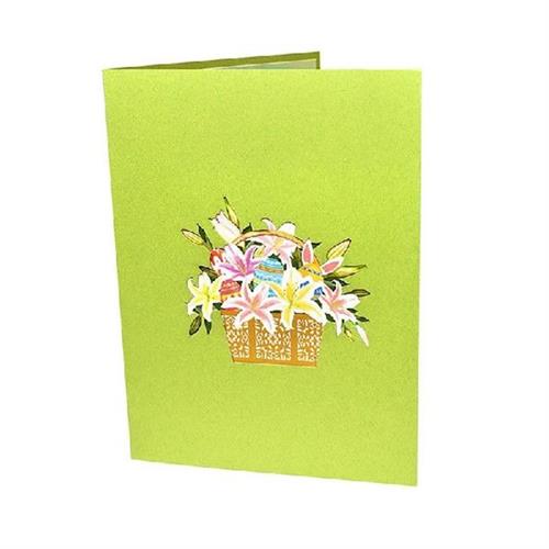 推荐Easter 3D Card Handmade Stereo Greeting Cards Festive-封面