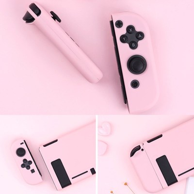 Nintendo Switch Case Controller Shell Pink Hard Cover Shell