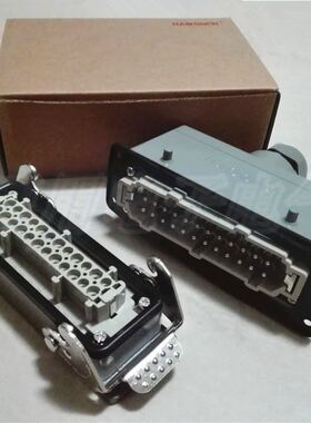 。HAOGNCN豪光 HDCp-HE-024-2 重载连接器 矩形航空插头 24芯 16A