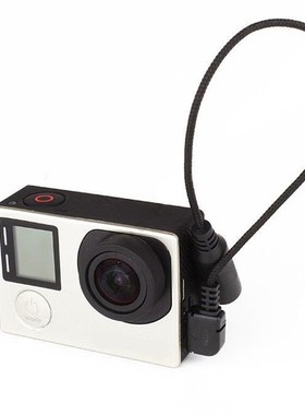 Digital Camera Mini USB To 3.5mm Microphone Mic Adapter Tra