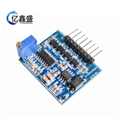 SG3525加LM358逆变器驱动板高频D机大电流图腾频率可调(12V24V)