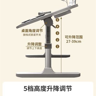 床上小桌子可折叠桌大学生宿舍电脑桌懒人升降办公桌儿童小书桌家