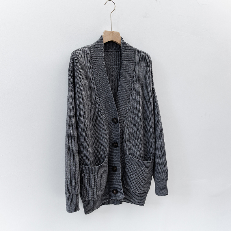 推荐2021 Spring Autumn winter Casual Knit coat wool long car