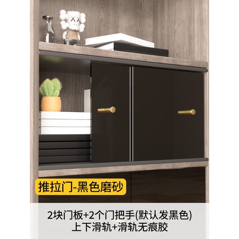 亚克力柜门定制自装电视柜子遮挡板防尘简易加装推拉玻璃门免新款