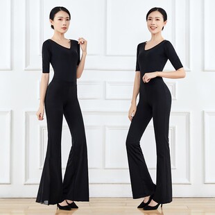 形体训练服装女优雅礼仪训练服套装子新款仪态导师培训走秀0522z