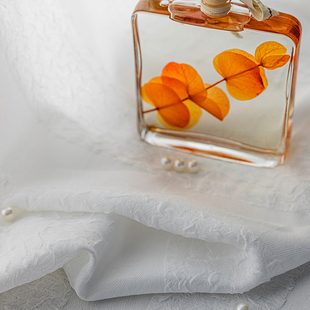 月珑纱白色窗帘纱帘透光不透人白纱泡泡纱飘窗厚纱窗帘沙纯色现货