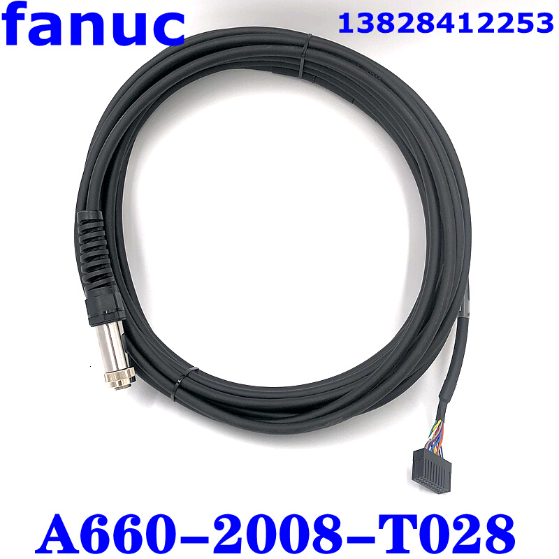 发那科机盒人示教器线A660-20082T028机器人示教器电缆2008-T0-8